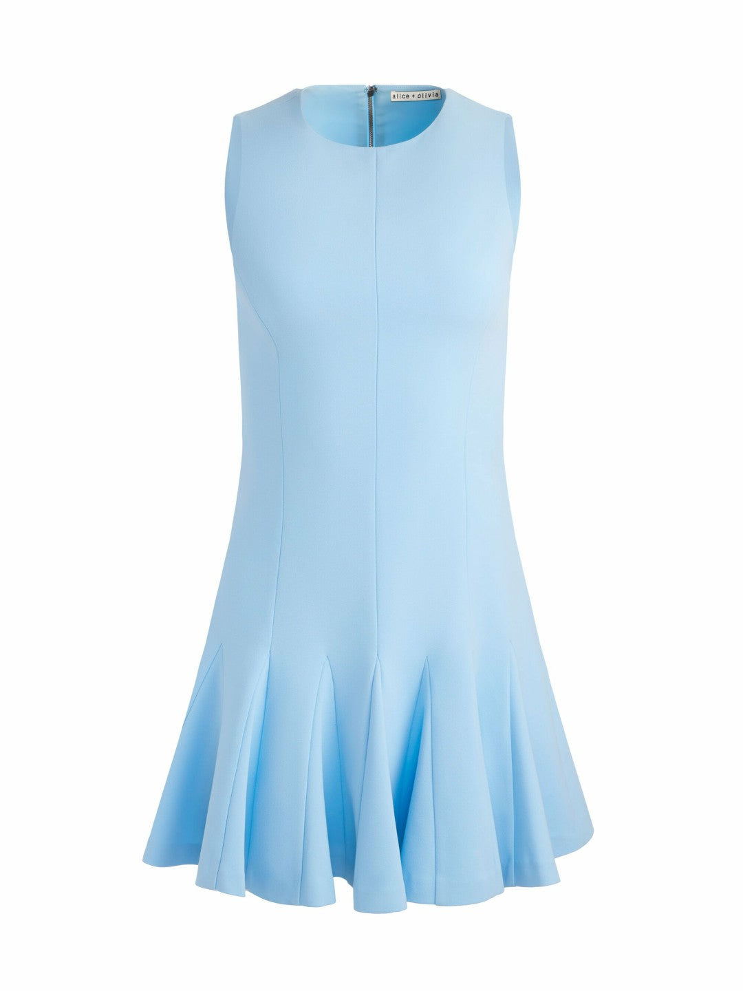 Isa Mini Dress In Mineral Blue - Alice + Olivia Women