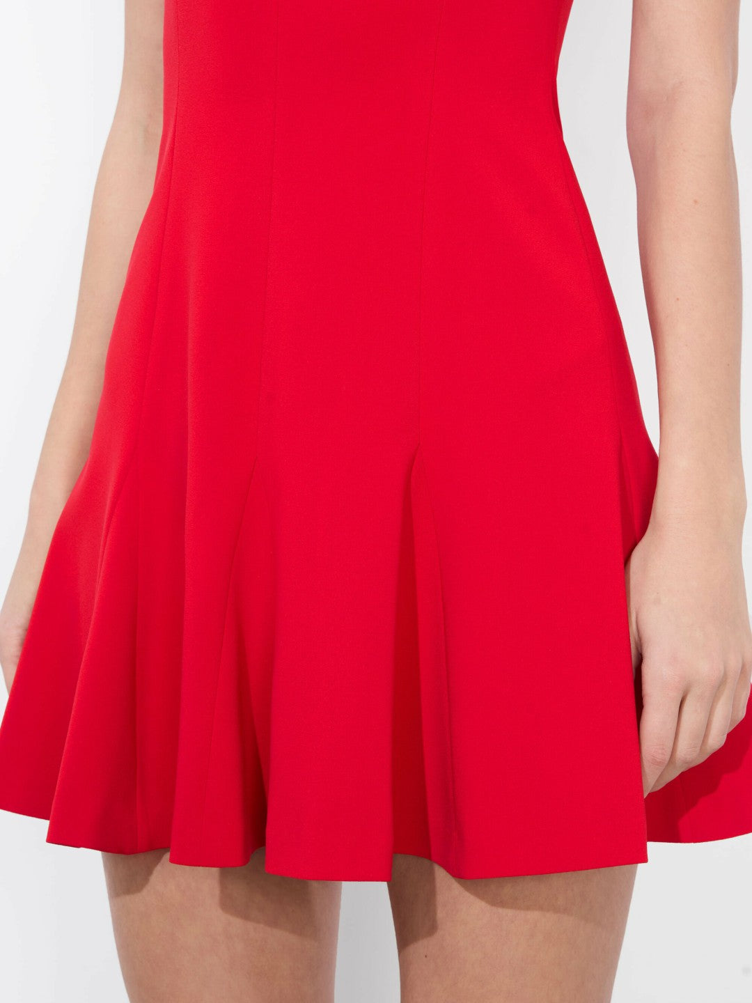 Isa Mini Dress In Bright Ruby - Alice + Olivia Women
