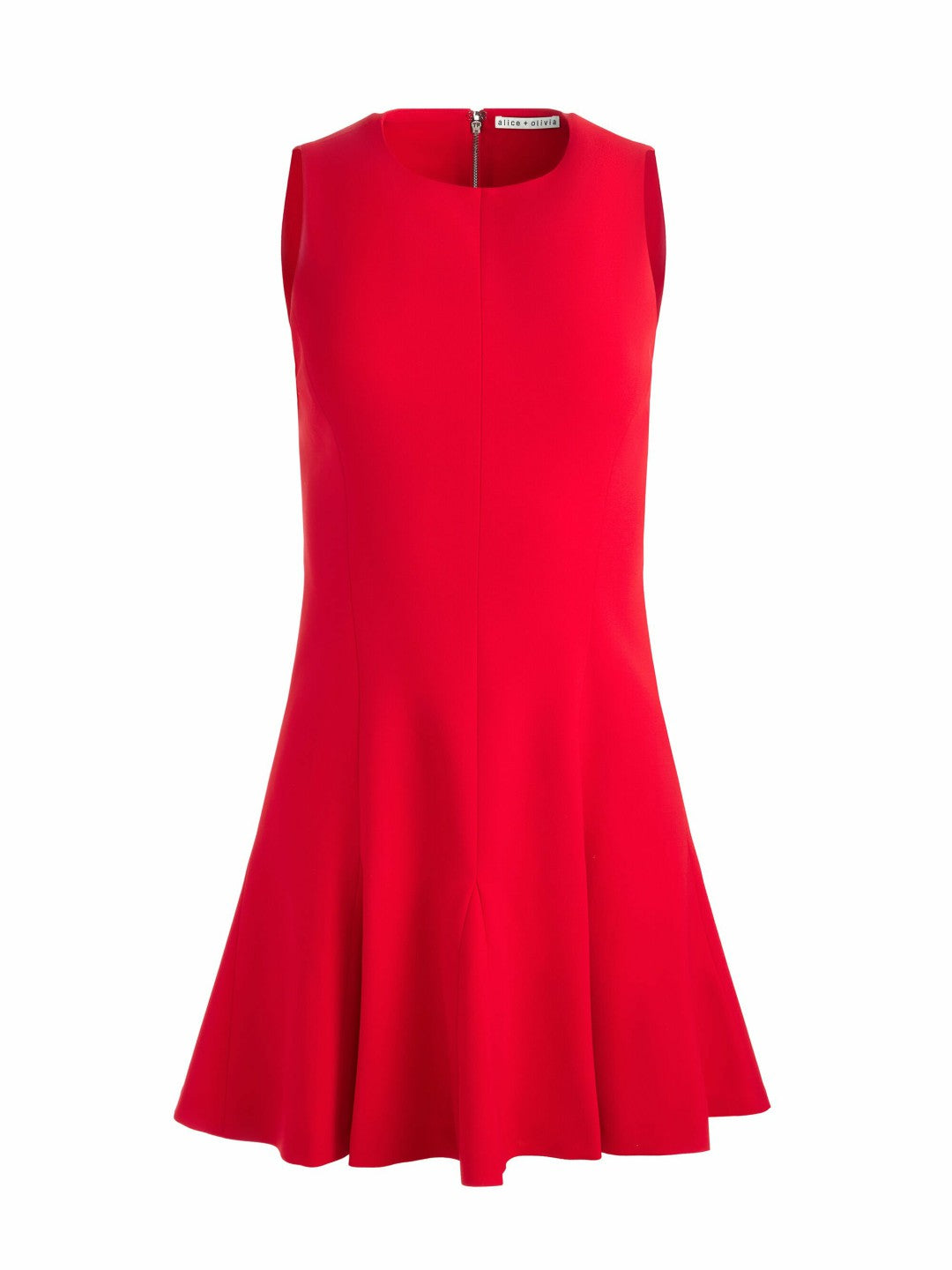 Isa Mini Dress In Bright Ruby - Alice + Olivia Women