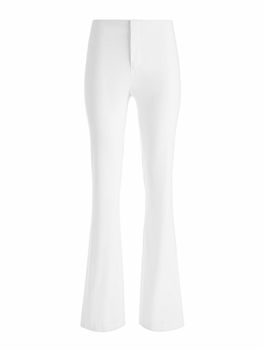 Teeny Bootcut Pant In Off White - Alice + Olivia Women