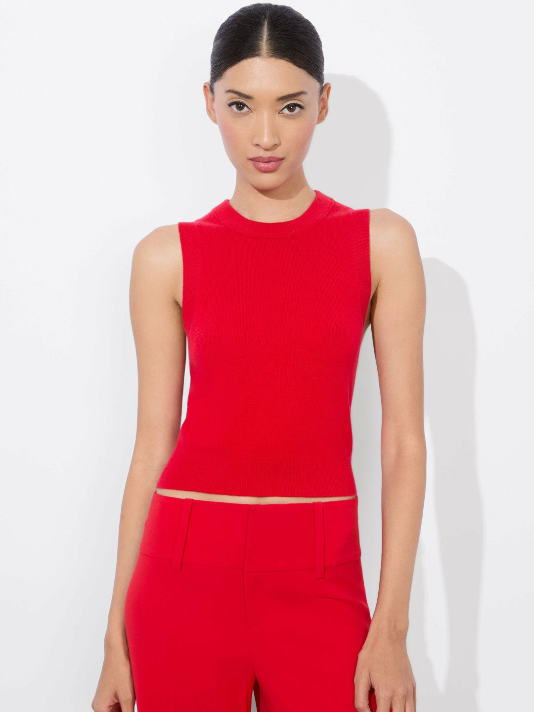 Araceli Shell In Bright Ruby - Alice + Olivia Women