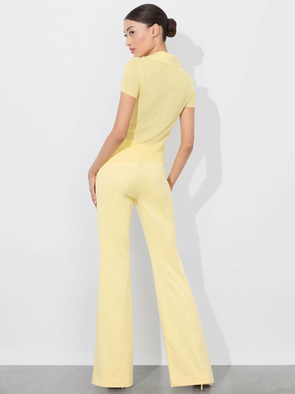Martha Polo In Butter - Alice + Olivia Women