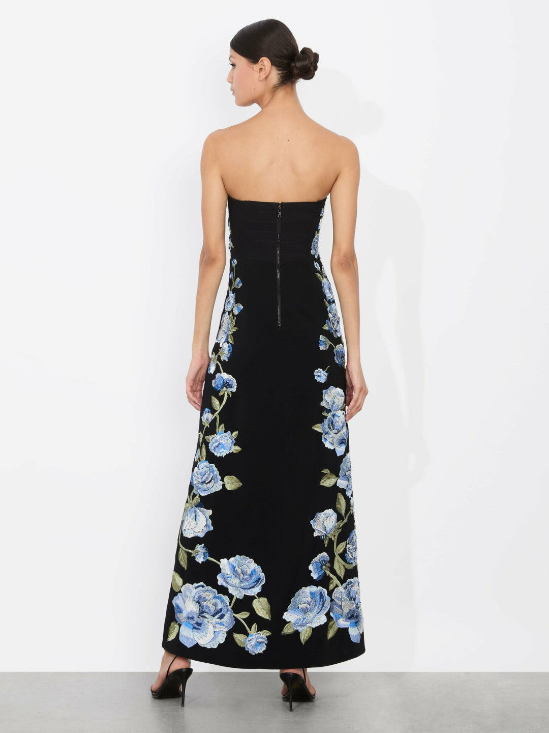 Jeri Overskirt Romper In Black - Alice + Olivia Women