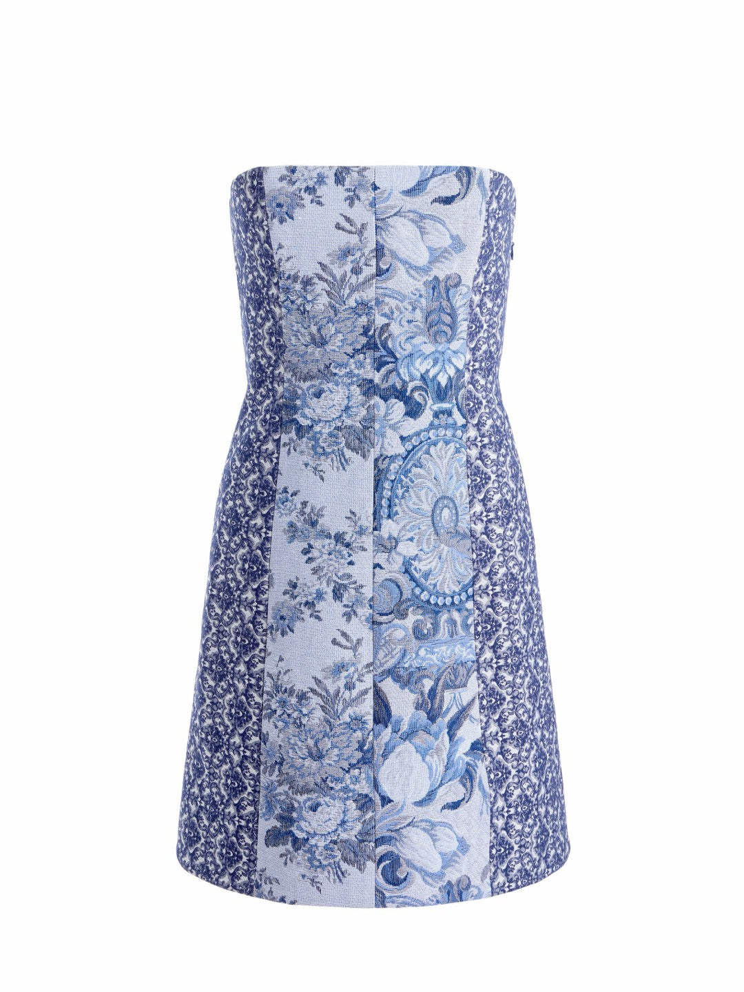 Violet Mini Dress In Blue Multi - Alice + Olivia Women