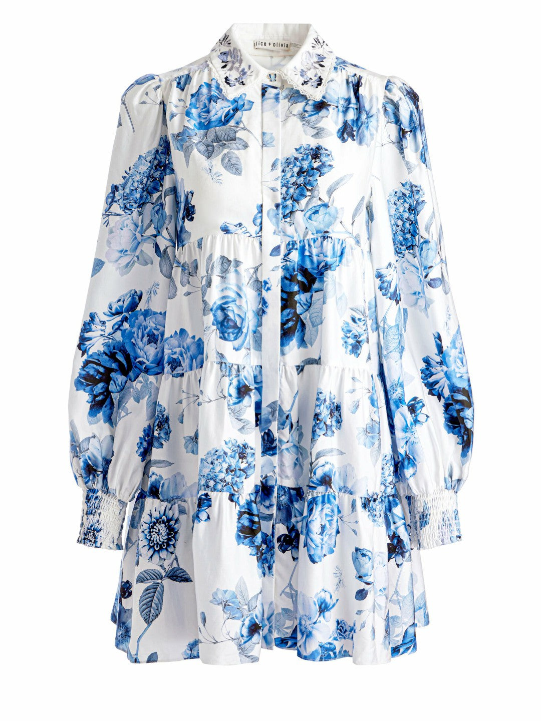 Junia Mini Dress In Affection Small - Alice + Olivia Women