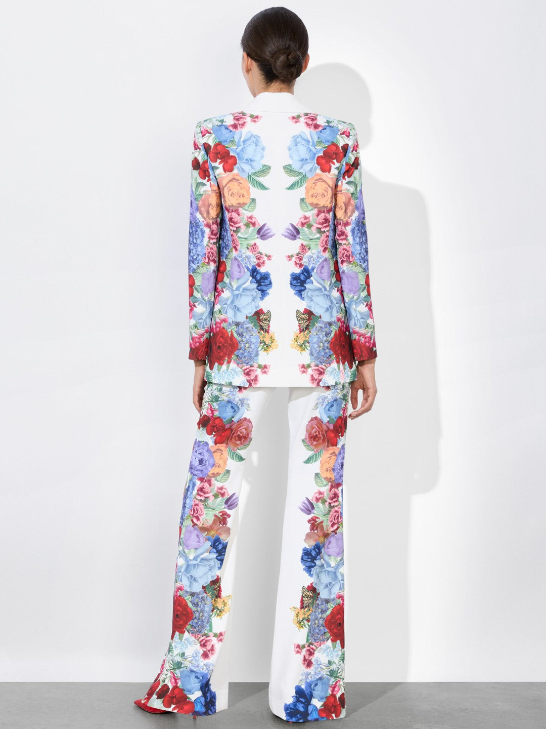 Denny Boyfriend Blazer In Garden Brunch Off White - Alice + Olivia Women