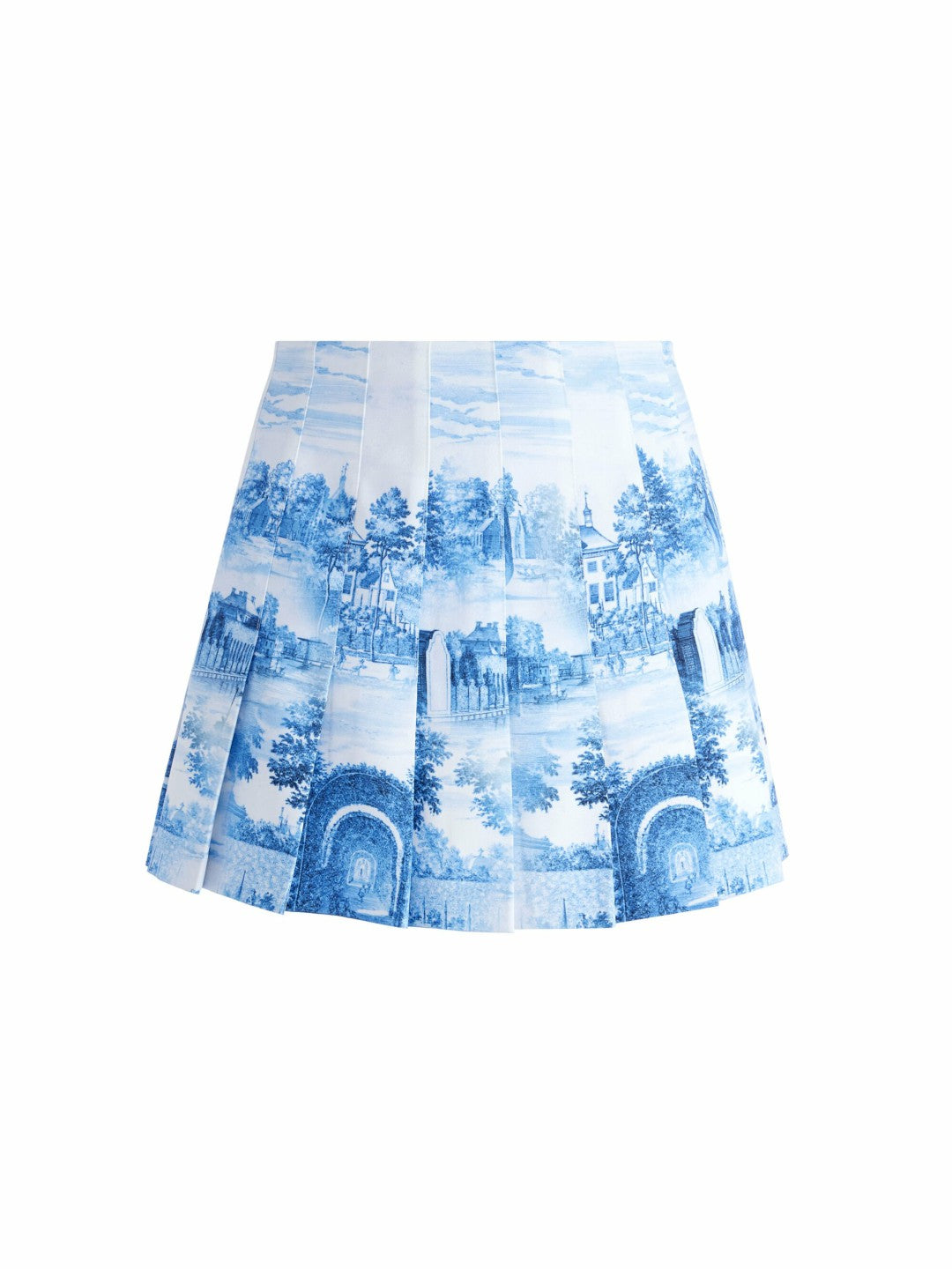 Carter Pleated Mini Skirt In Chateau - Alice + Olivia Women