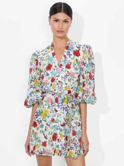 Antonette Mini Dress In Dollhouse - Alice + Olivia Women