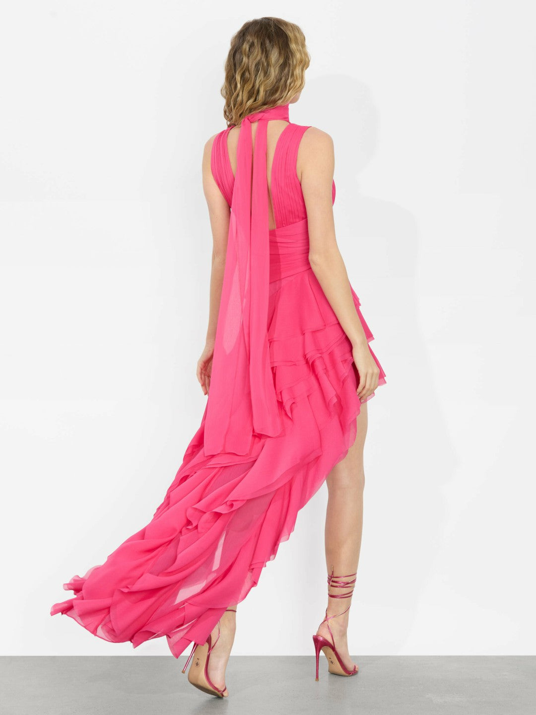 Holly Maxi Dress In Raspberry - Alice + Olivia Women