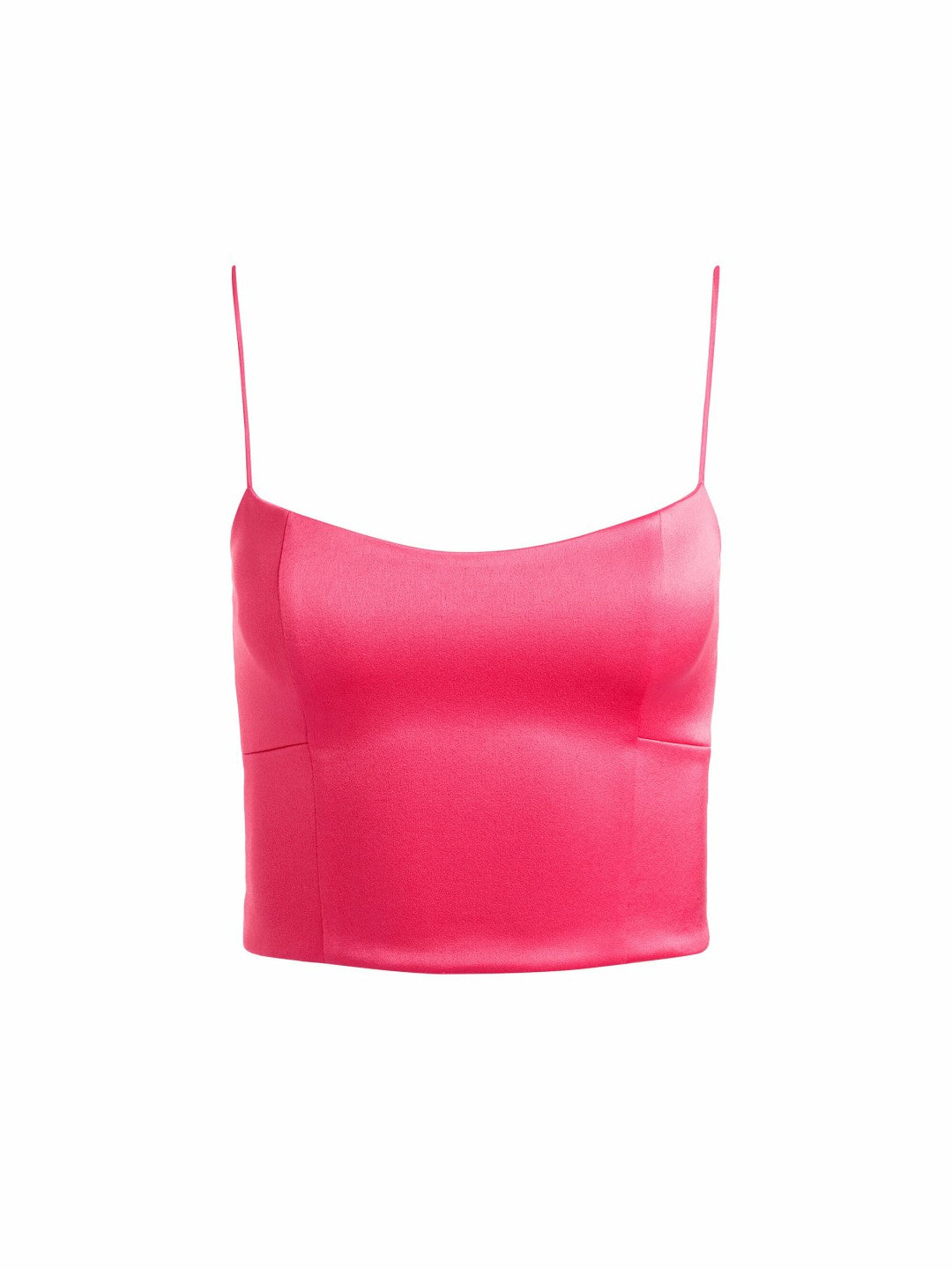 Saylor Bustier Cami Top In Raspberry - Alice + Olivia Women