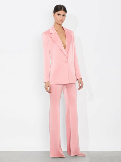 Denny Boyfriend Blazer In Dusty Rose - Alice + Olivia Women