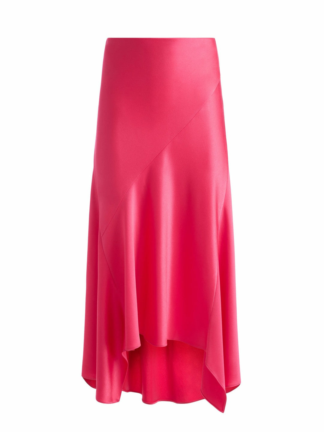 Rosa Midi Slip Skirt In Raspberry - Alice + Olivia Women