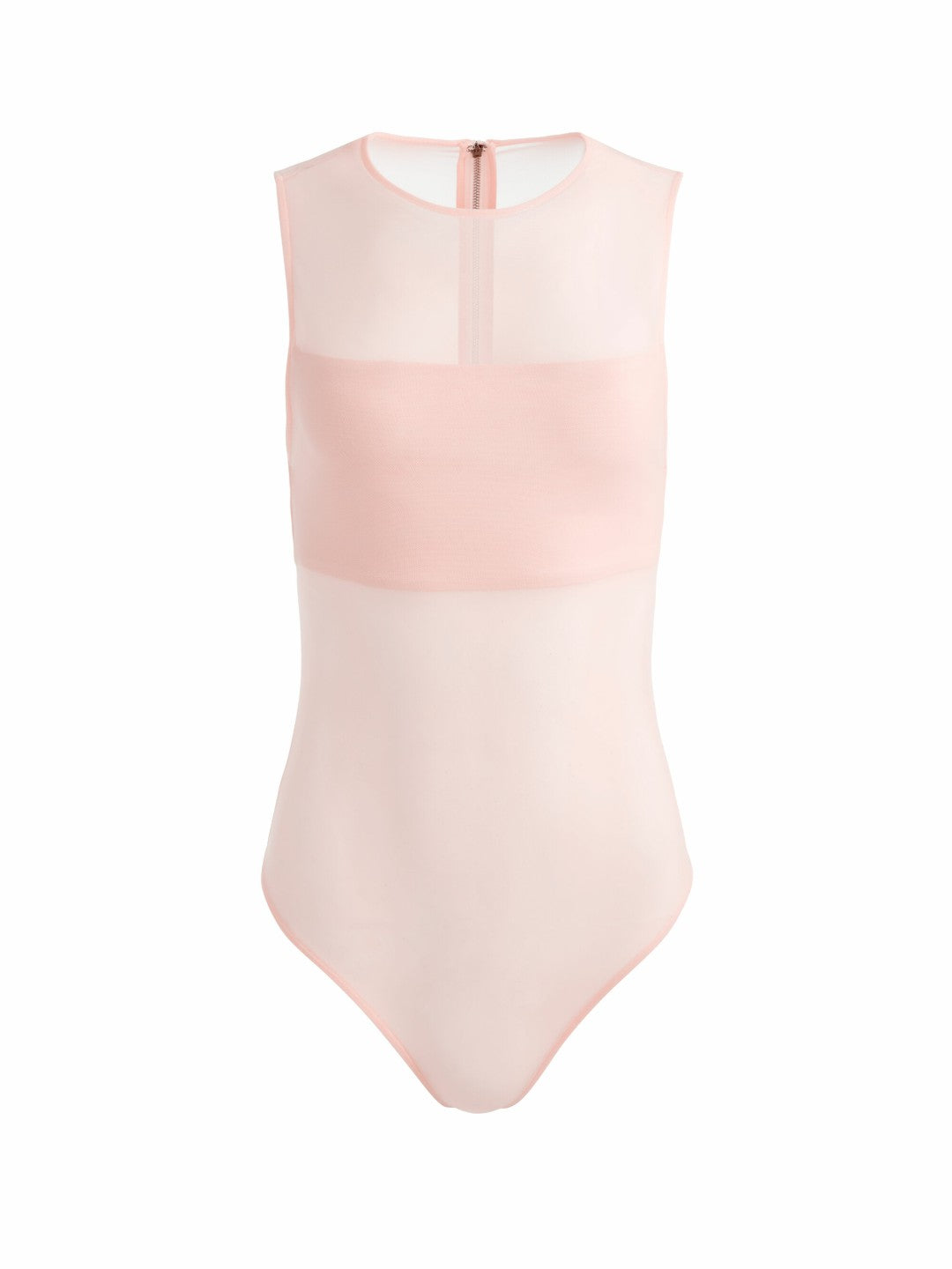Bandeau Sleeveless Bodysuit In Pink Bloom - Alice + Olivia Women