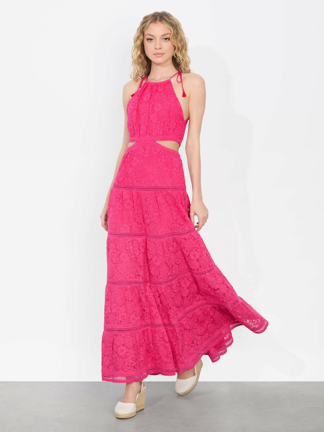 Myrtice Maxi Dress In Raspberry - Alice + Olivia Women