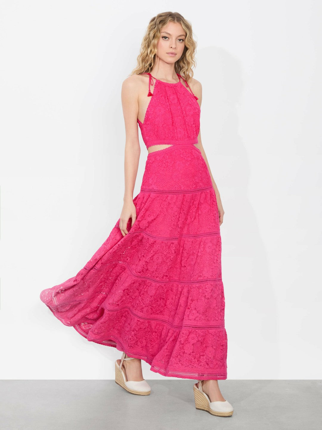 Myrtice Maxi Dress In Raspberry - Alice + Olivia Women
