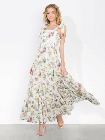Monnie Maxi Dress In Sweet Nothings - Alice + Olivia Women