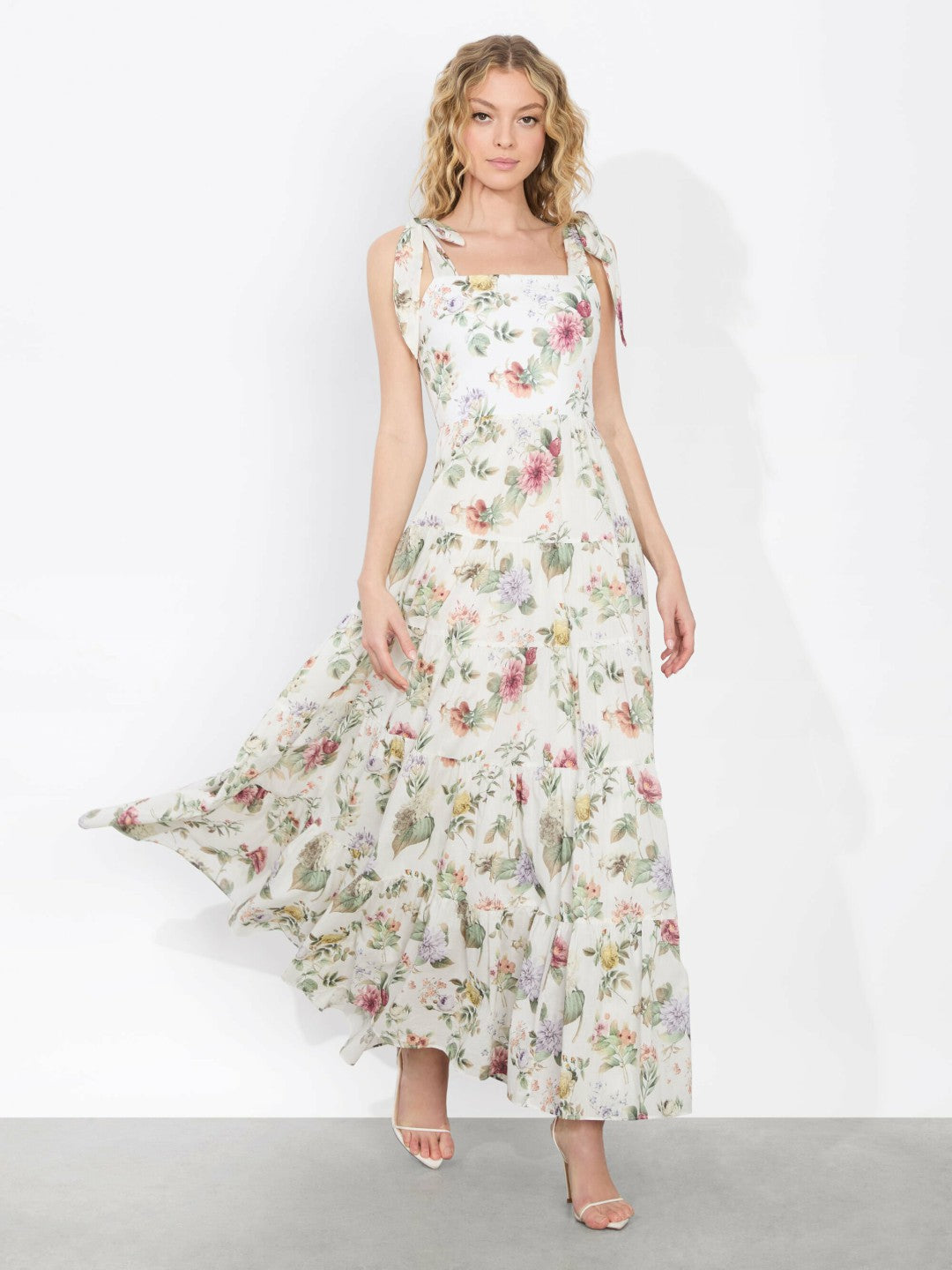 Monnie Maxi Dress In Sweet Nothings - Alice + Olivia Women