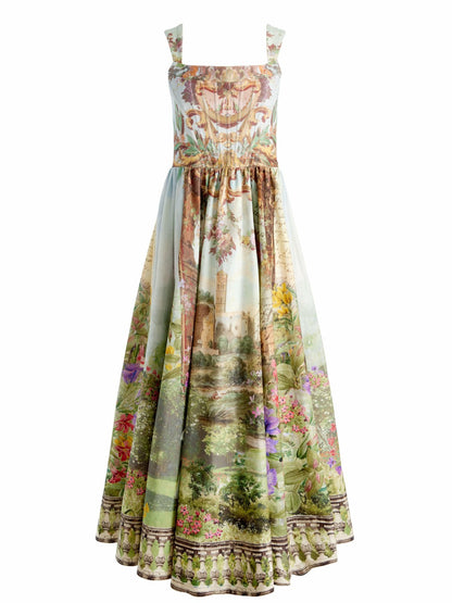 Guinevere Bustier Dress In Dusk To Dawn - Alice + Olivia Women
