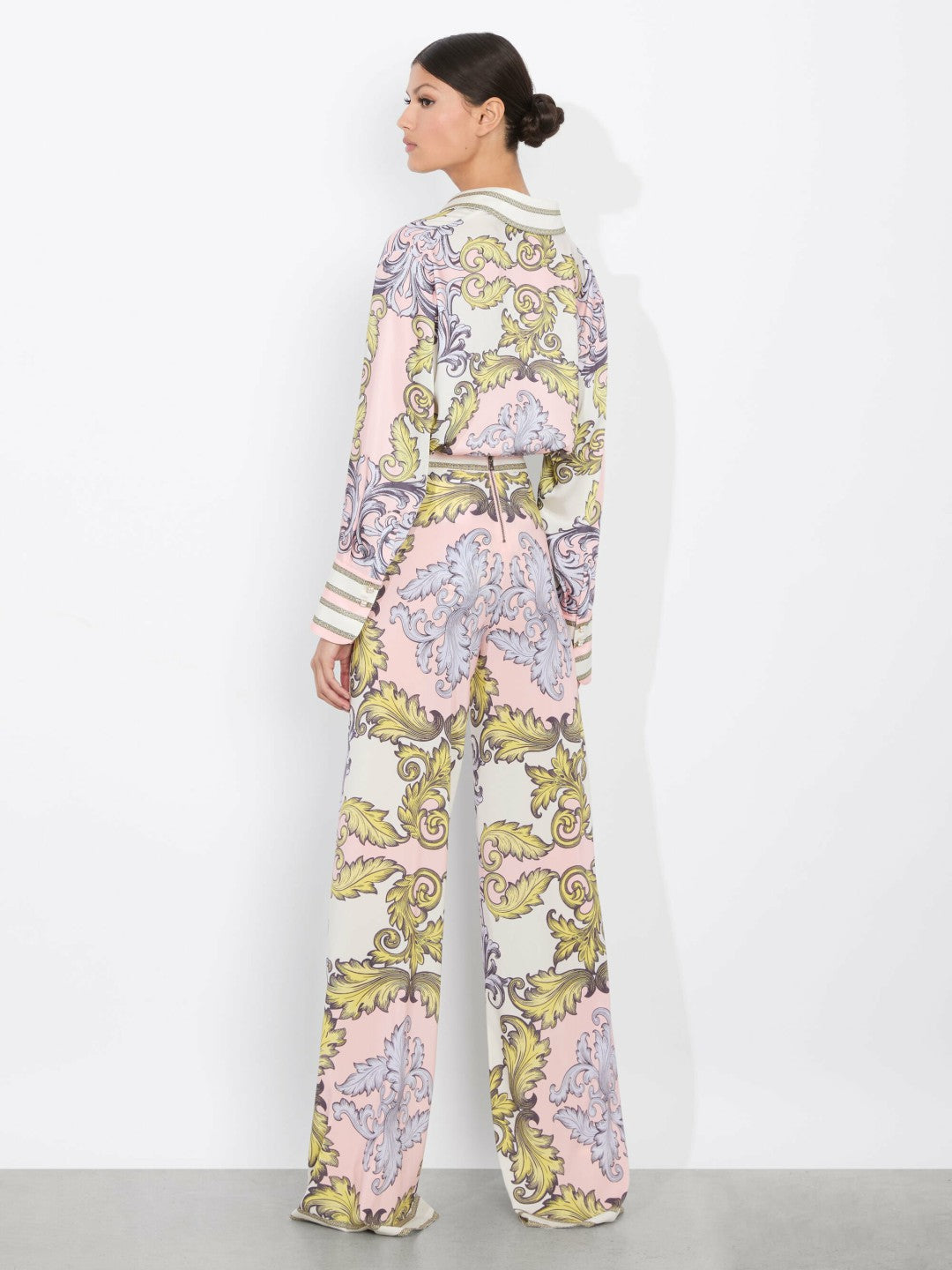 Athena Wide Leg Pant In Day Dreamer - Alice + Olivia Women