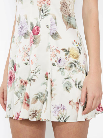 Julietta Mini Slip Dress In Sweet Nothings - Alice + Olivia Women