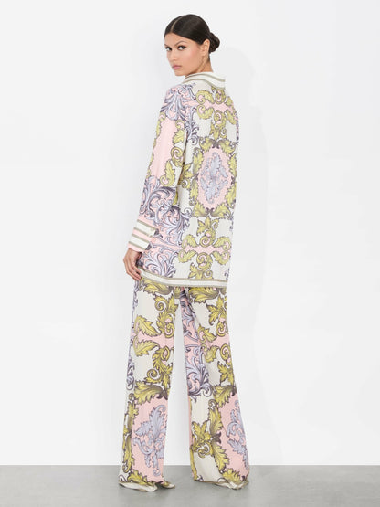 Lane Oversized Button Down In Day Dreamer - Alice + Olivia Women