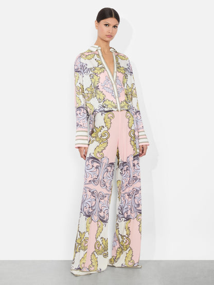 Lane Oversized Button Down In Day Dreamer - Alice + Olivia Women