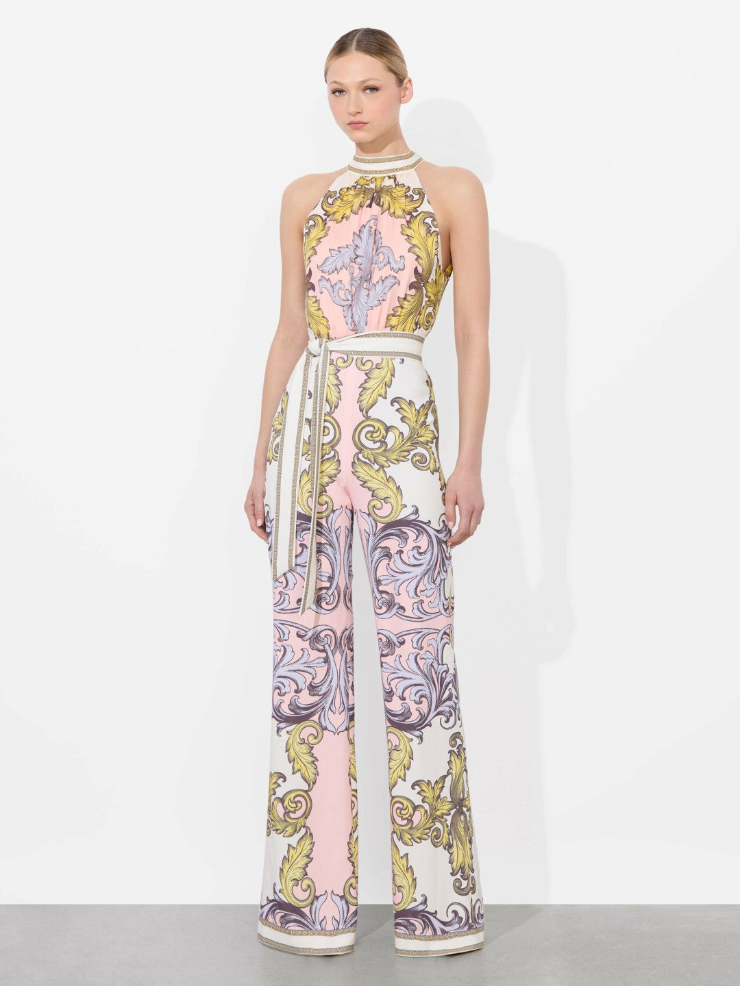 Thelma Jumpsuit In Day Dreamer - Alice + Olivia Women