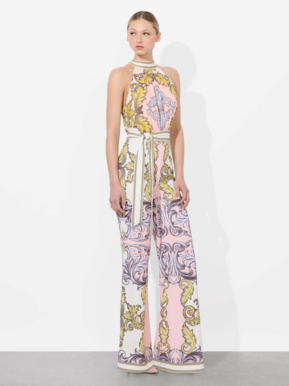 Thelma Jumpsuit In Day Dreamer - Alice + Olivia Women