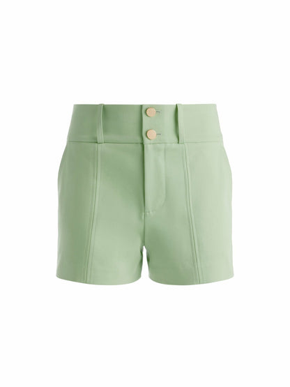 Mame Short In Sage - Alice + Olivia Women