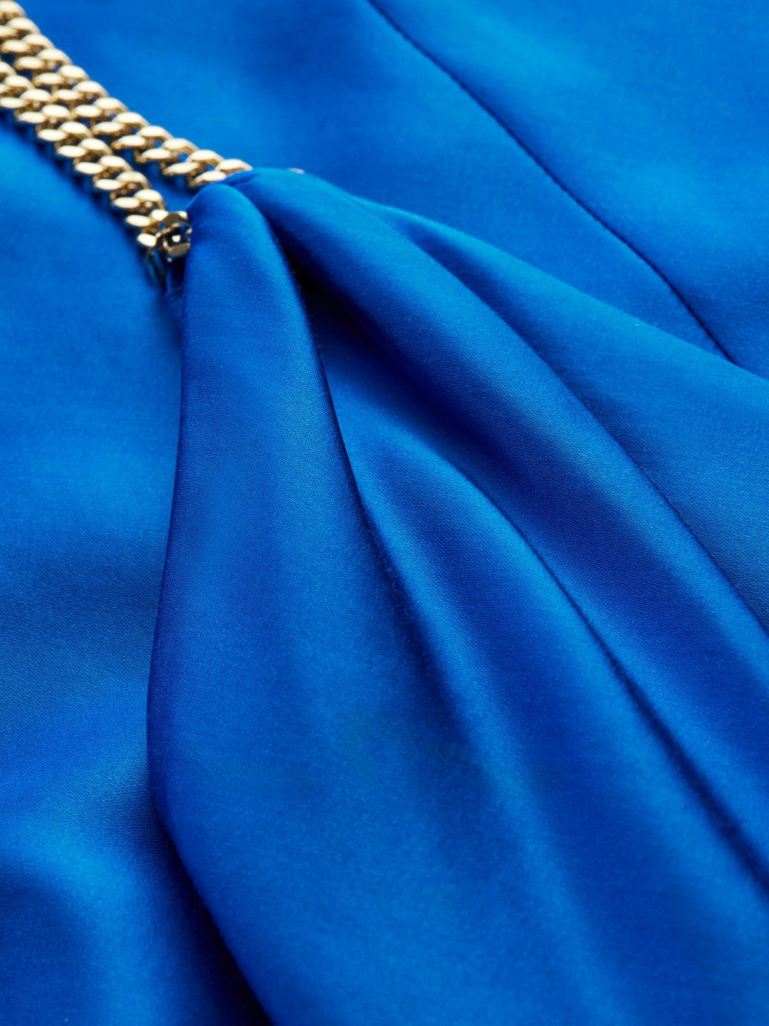 Savana Chain Strap Midi Dress In True Blue - Alice + Olivia Women