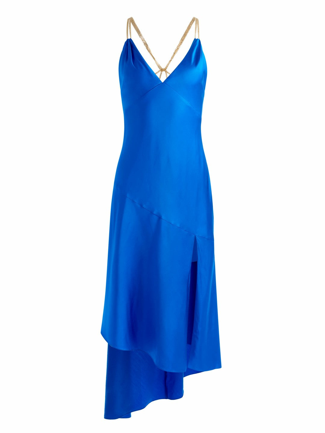 Savana Chain Strap Midi Dress In True Blue - Alice + Olivia Women