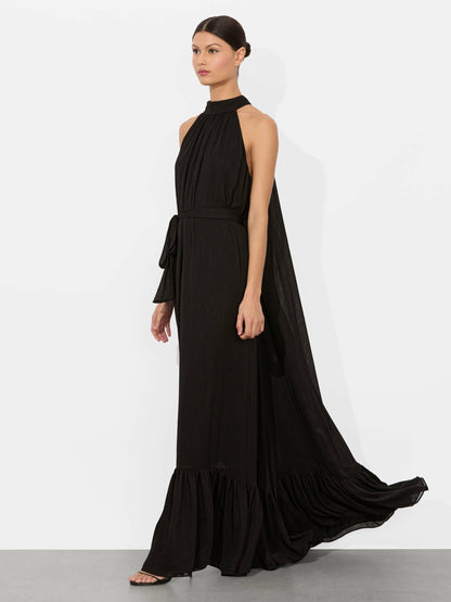 Jovie Maxi Dress In Black - Alice + Olivia Women