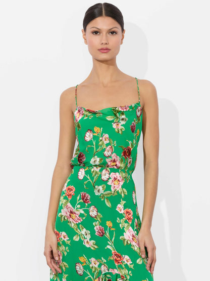 Harmon Slip Tank In Hamptons Floral - Alice + Olivia Women