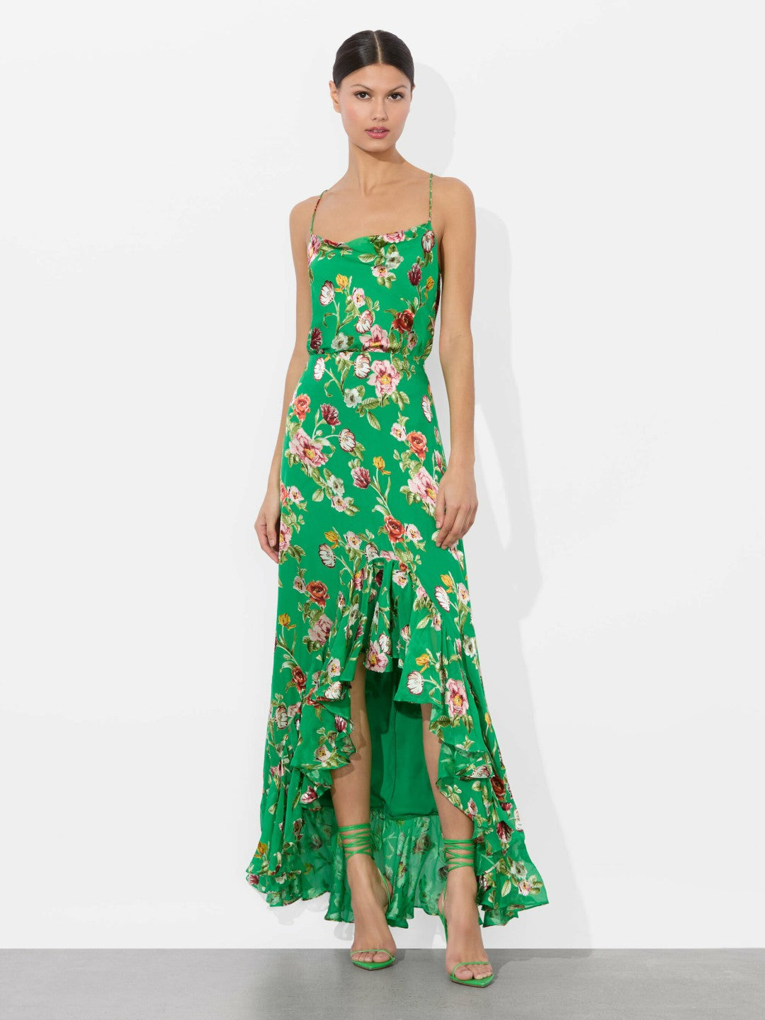 Harmon Slip Tank In Hamptons Floral - Alice + Olivia Women