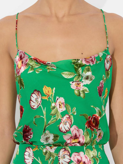 Harmon Slip Tank In Hamptons Floral - Alice + Olivia Women