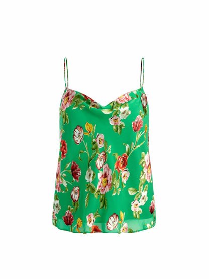 Harmon Slip Tank In Hamptons Floral - Alice + Olivia Women