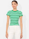 Painted Stripe Lt Emerald
