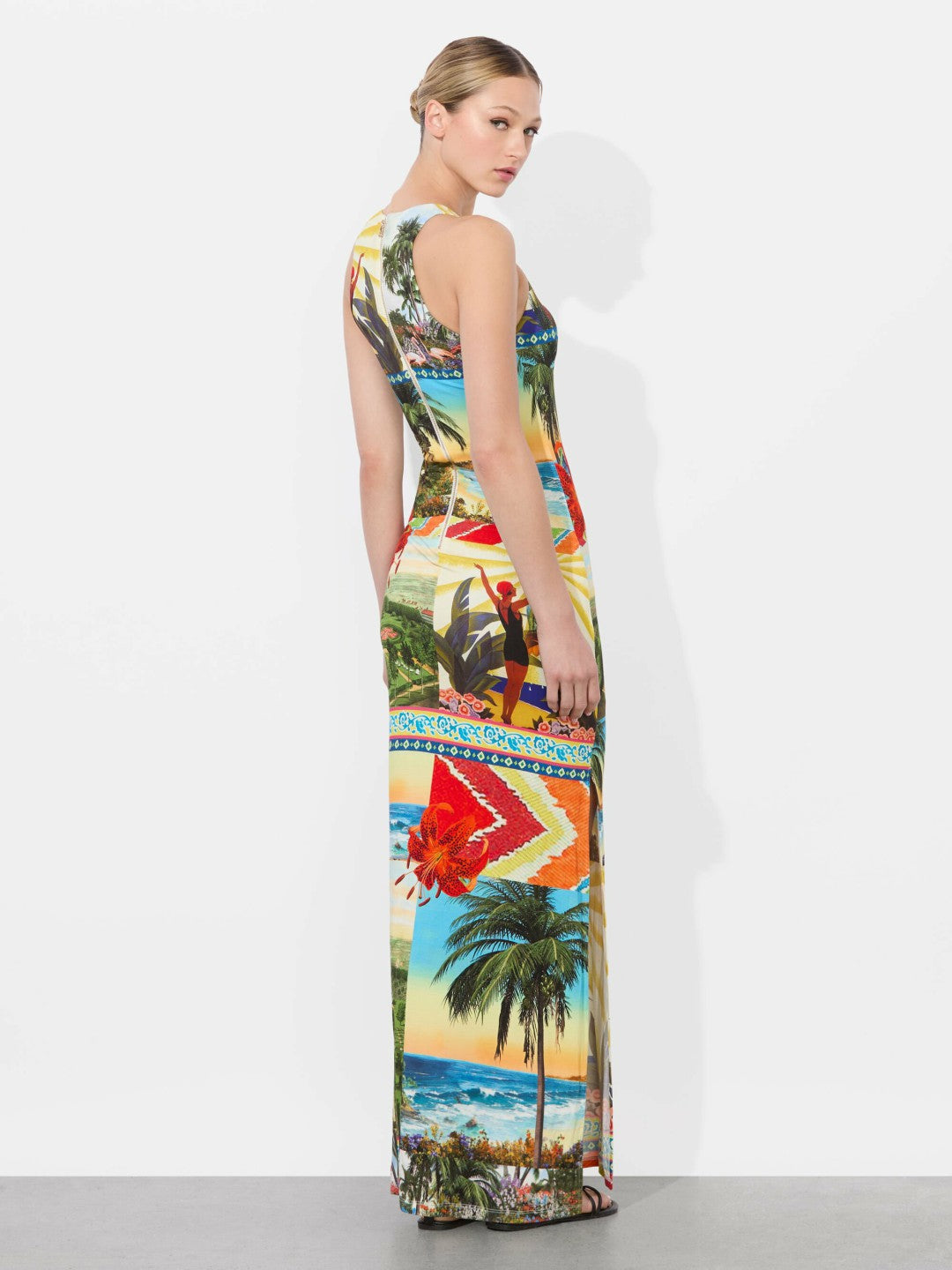 Pania Maxi Dress In Island Dreams - Alice + Olivia Women