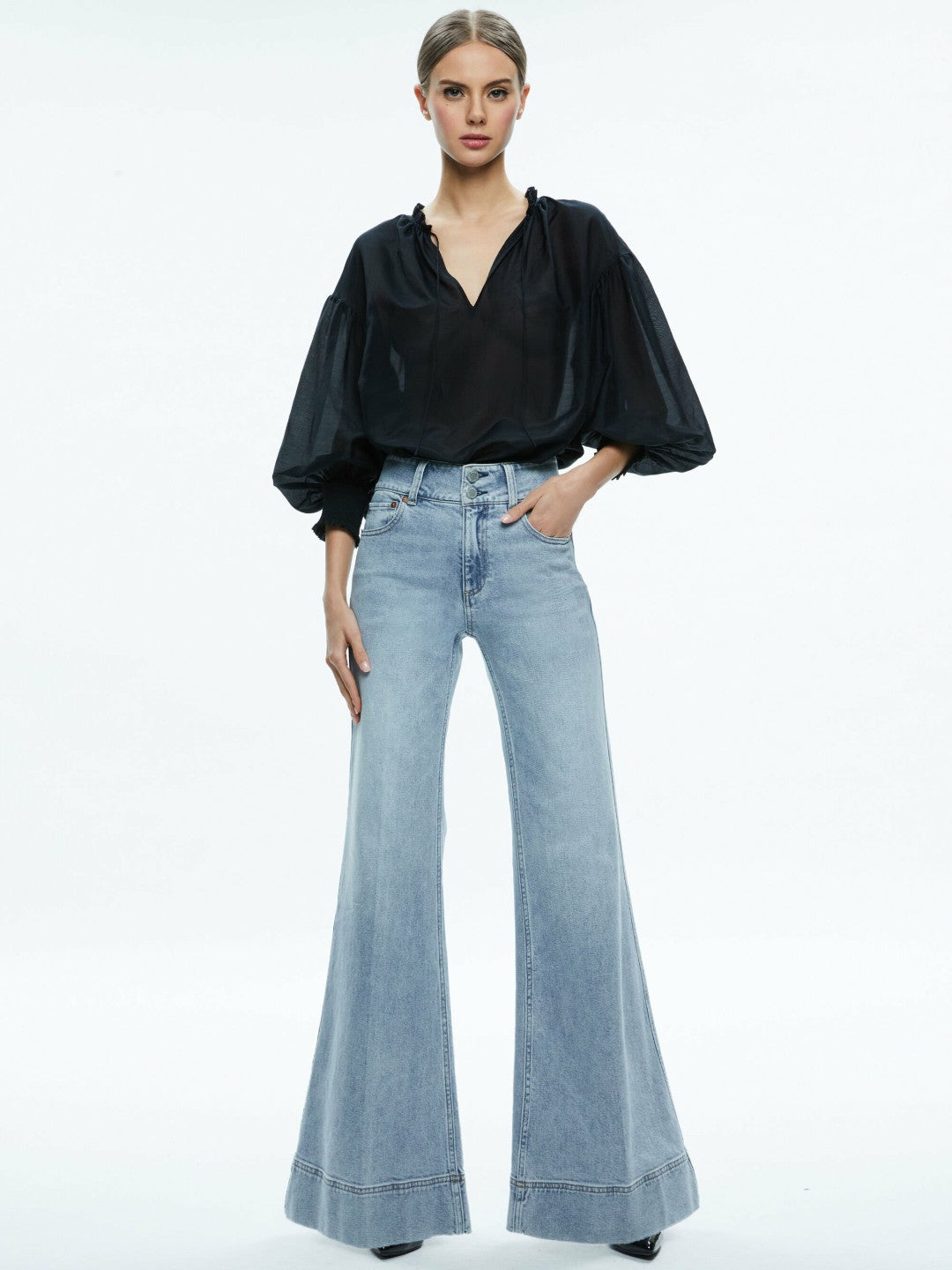 Missa Jean In Rockstar Blue - Alice + Olivia Women