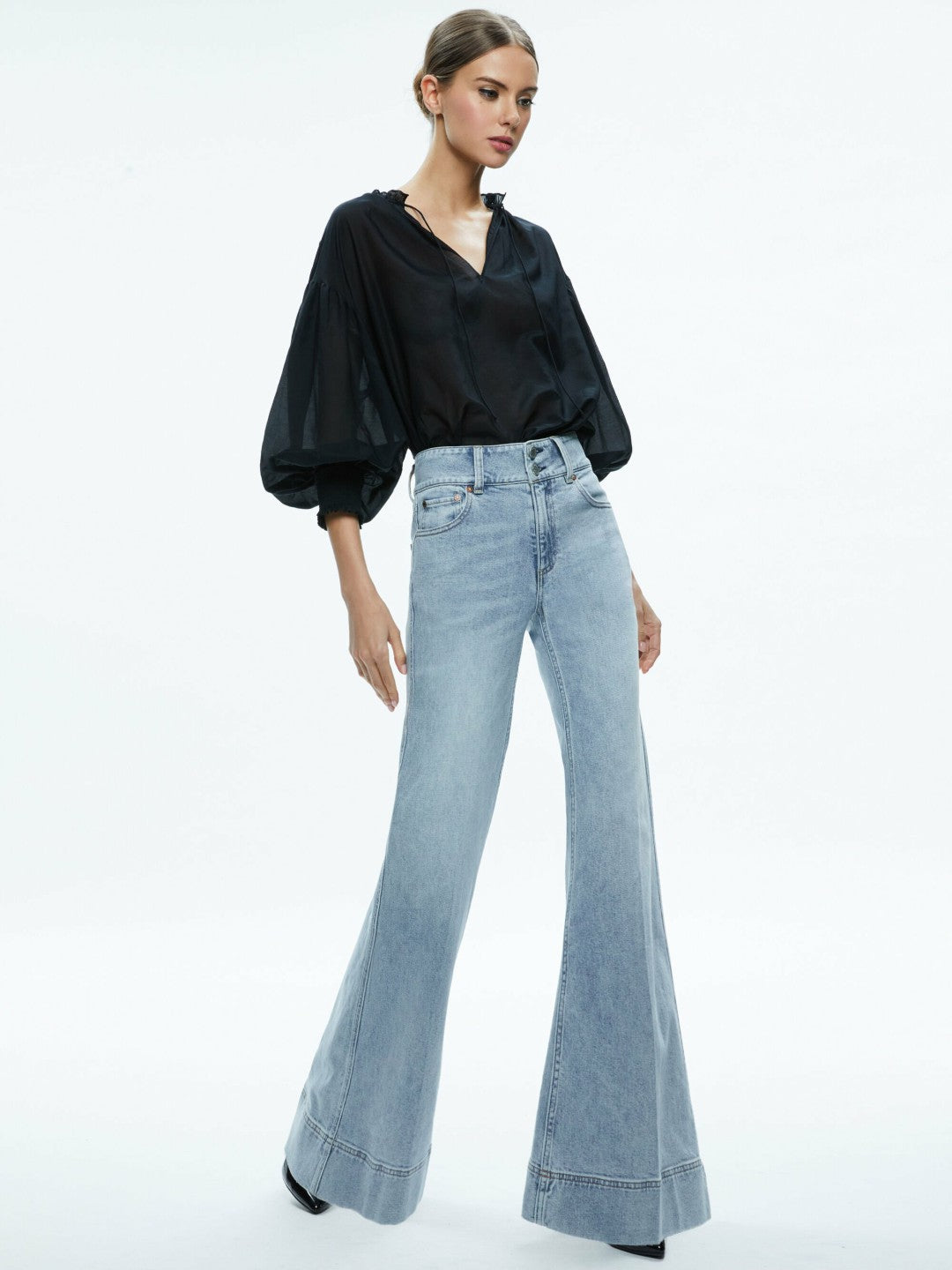 Missa Jean In Rockstar Blue - Alice + Olivia Women