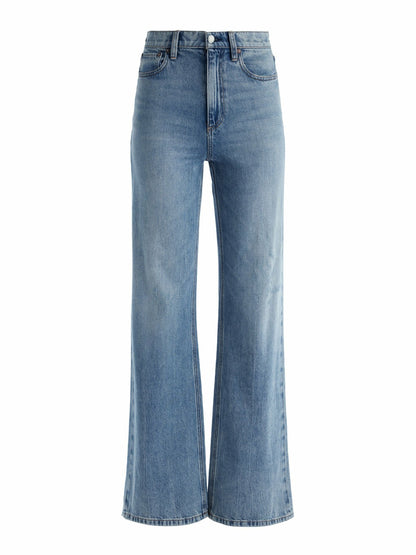 Weezy Jean In Sadie Lt Vintage Blue - Alice + Olivia Women