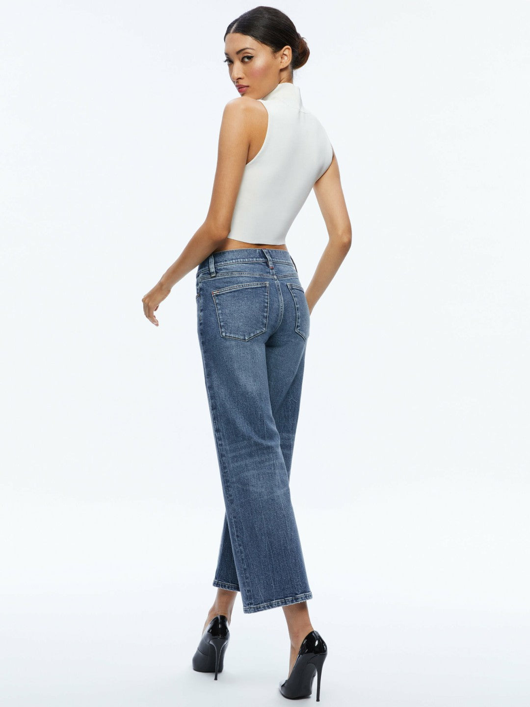 Roxie Jean In Brooklyn Blue - Alice + Olivia Women