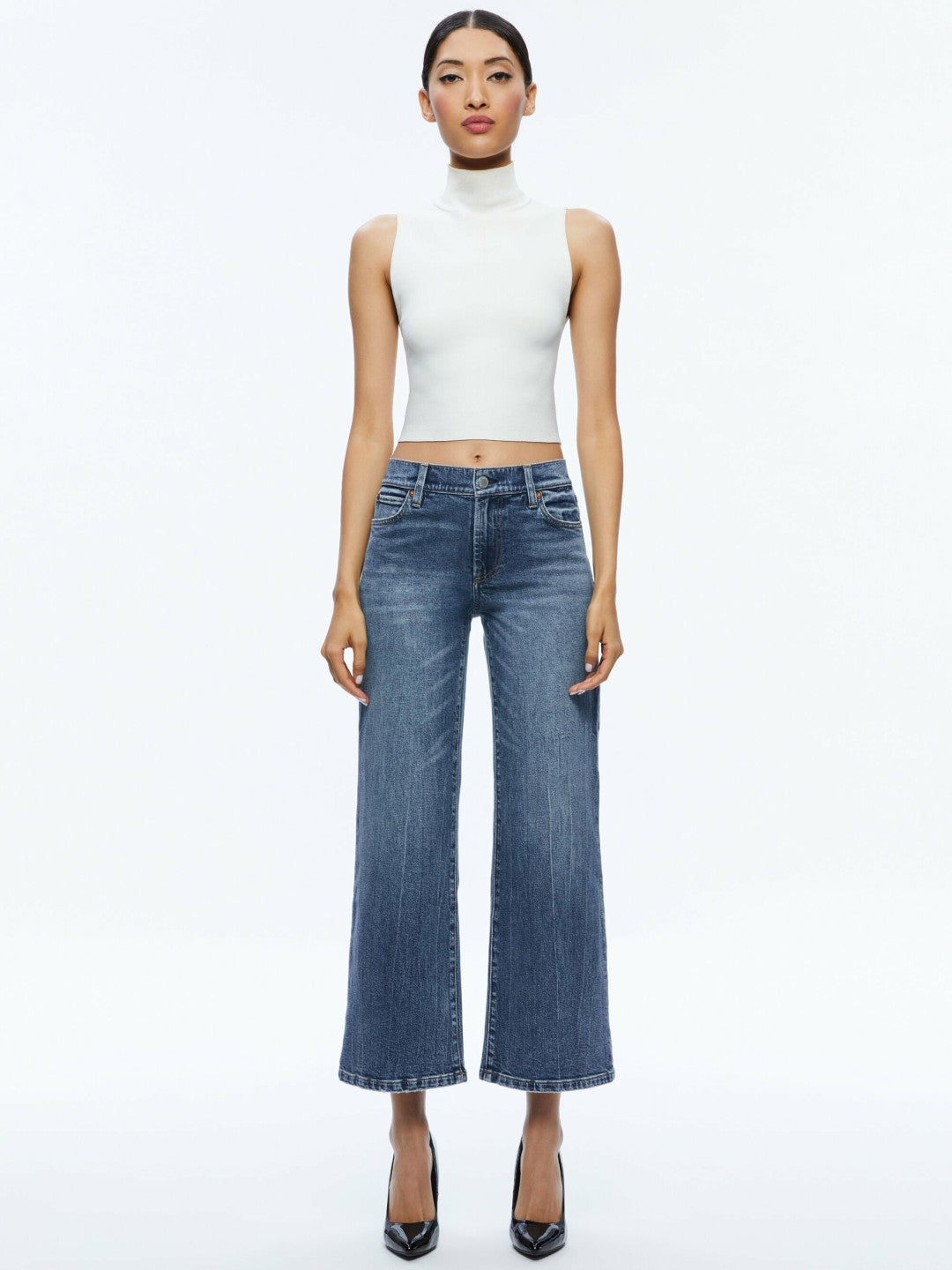 Roxie Jean In Brooklyn Blue - Alice + Olivia Women