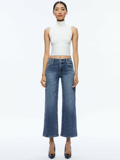 Roxie Jean In Brooklyn Blue - Alice + Olivia Women