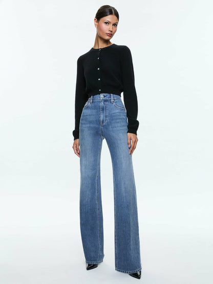 Weezy Jean In Avery Blue - Alice + Olivia Women