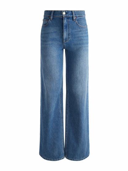 Weezy Jean In Avery Blue - Alice + Olivia Women