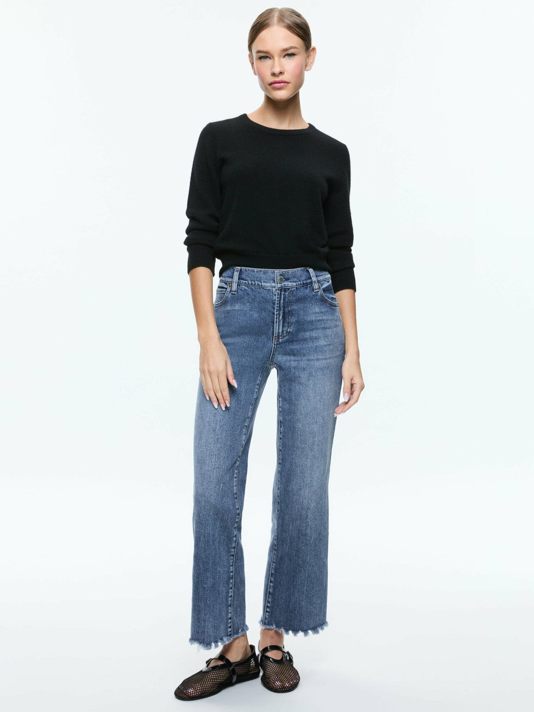 Ember Jean In Brooklyn Blue - Alice + Olivia Women