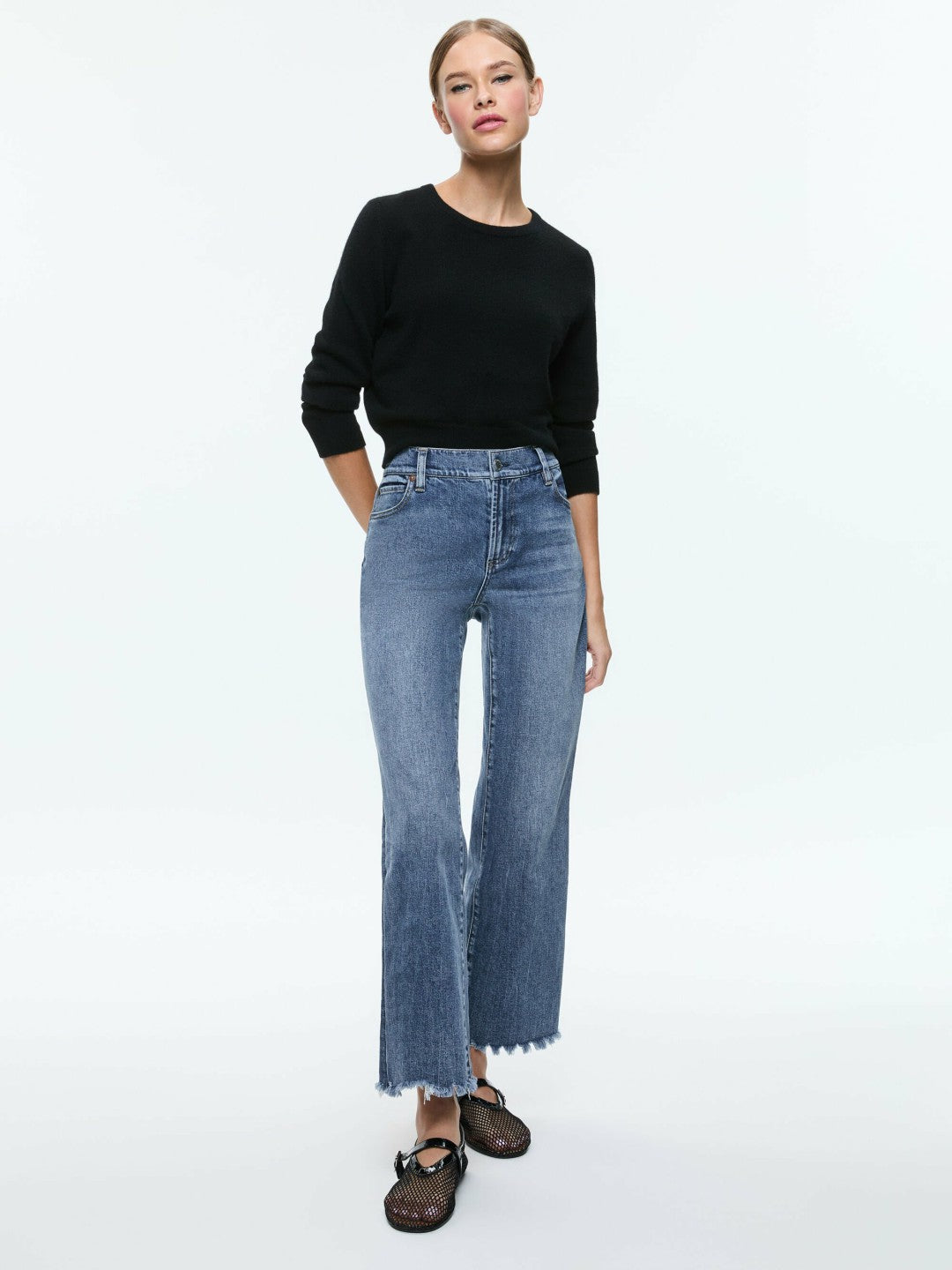 Ember Jean In Brooklyn Blue - Alice + Olivia Women