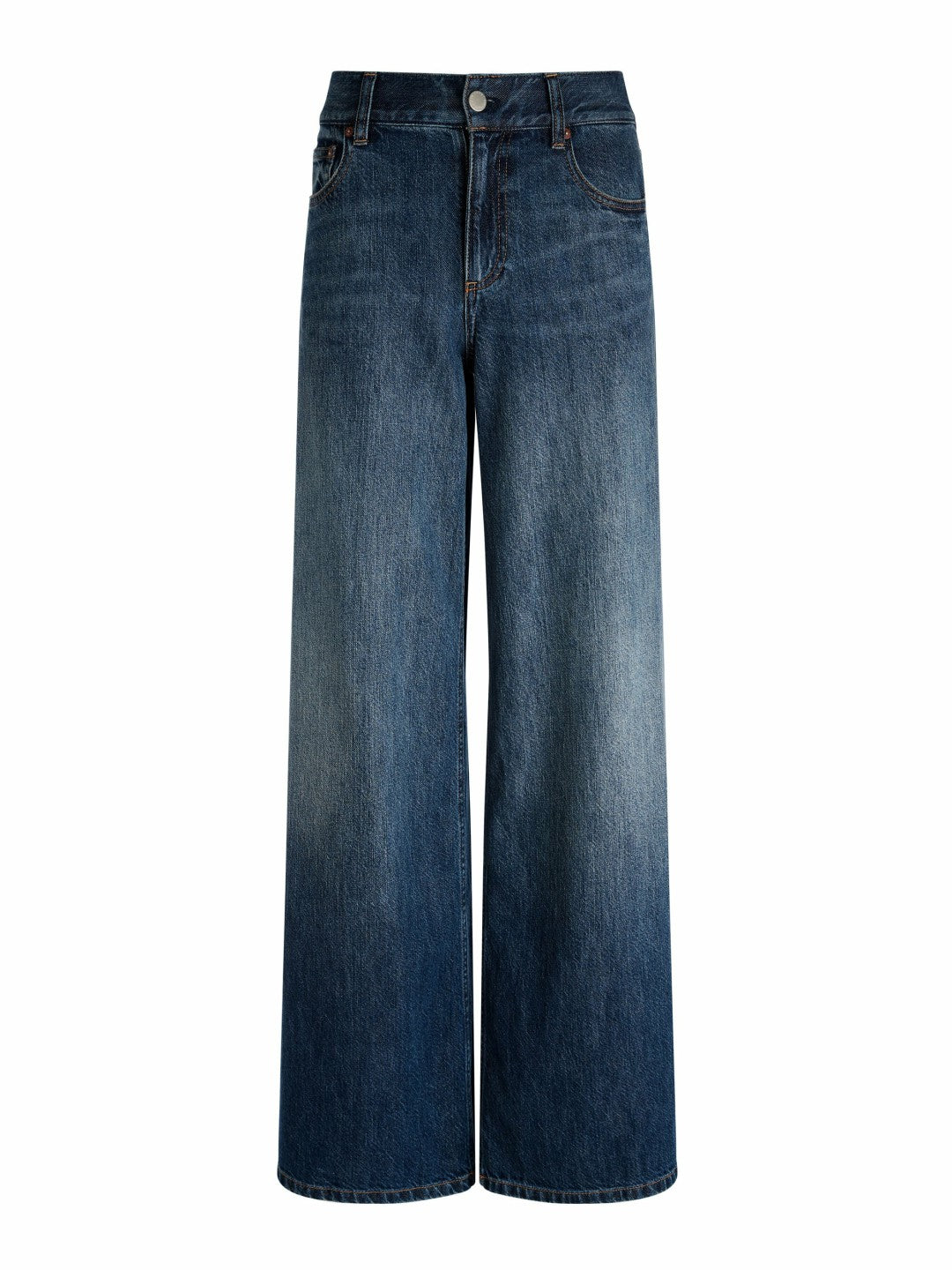Branson Jean In Darby Vintage Blue - Alice + Olivia Women