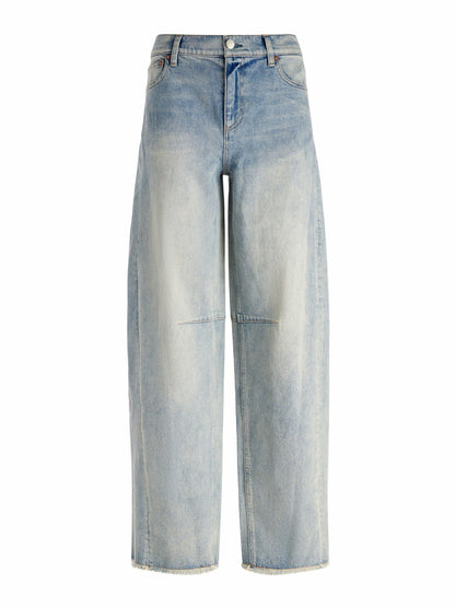 Driggs Balloon Jean In Sierra Light Blue - Alice + Olivia Women